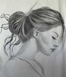 Pencil Drawing-girl1