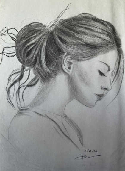 Pencil Drawing-girl1
