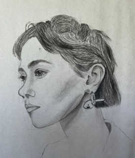 Pencil Drawing-girl2