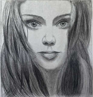 Pencil Drawing-girl4